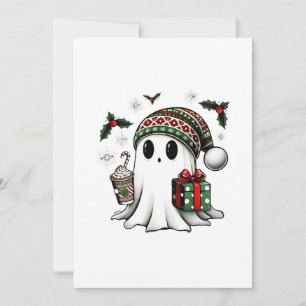 Anúncio Natal Assustador Fantasma do Halloween Chapéu de P