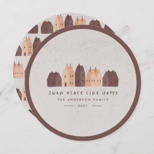 Anúncio Natal da moderna casa natural do escândi, que é gi