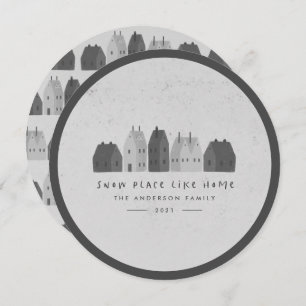 Anúncio Natal da moderna casa natural do escândi, que é gi