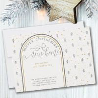 Natal da New House Nordic Pine Trees Movendo-se