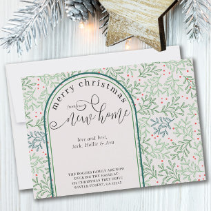 Anúncio Natal do New House Winter Greenery Moving