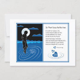 Anúncio Nessa placa Refletion_Flat profunda 7"x5"