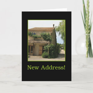 Anúncio New Address Announcement Card
