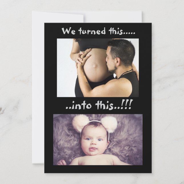 Anúncio New Arrival Baby Girl (Frente)