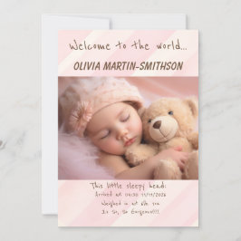 Anúncio New Arrival Baby Girl