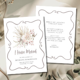 Anúncio New Home Blush Pink Roses Moving