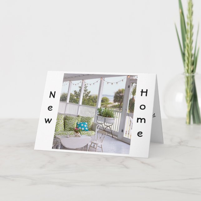 ANÚNCIO NEW HOME-CHERISH THE OLD MEMORIES AND MAKE THE NEW (Frente)