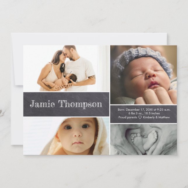 Anúncio Nome personalizado do quadro de comparação de foto (Frente)