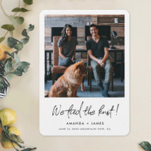 Nós amarramos o nó! Elopement Wedding