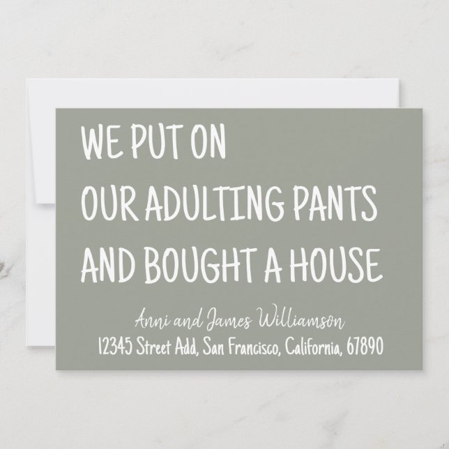 Anúncio Nós Colocamos Nossas Calças Adultas E Compramos Um (Frente)