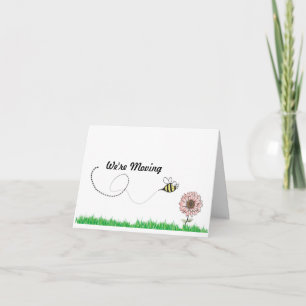 Anúncio Nós estamos movendo a abelha do mel