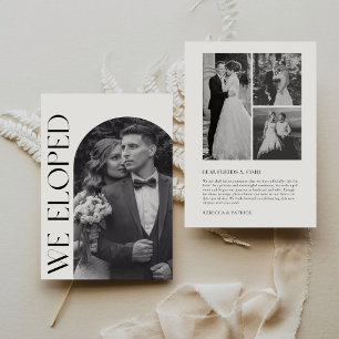 Anúncio Nós Fugimos Fotografia Minimalista Moderna em Pret