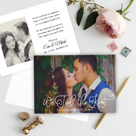 Anúncio Nós gravamos a foto de casamento do roteiro branco