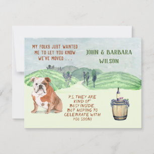 ANÚNCIO NÓS MOVIMOS A FAMÍLIA DO CACHORRO DO ORÇAMENTO ANU