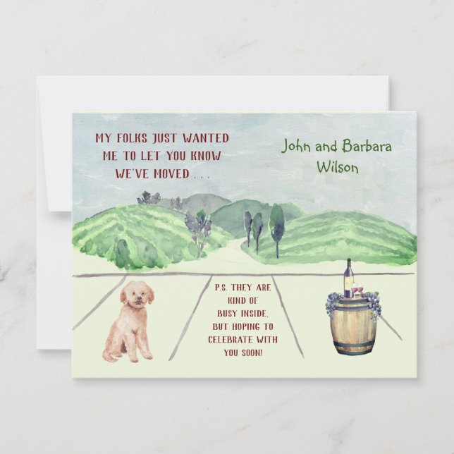 ANÚNCIO NÓS MOVIMOS DIVERTIDOS ANUNCES DE CÃO DA FAMÍLIA M (Frente)