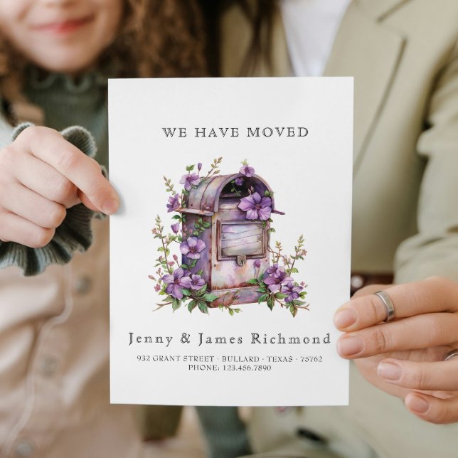 Anúncio Nós Mudamos - Novo Endereço No Mail Box Flowers (Criador carregado)