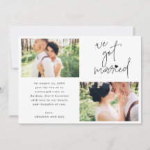 Nós Nos Casamos 2-Foto Script Coração Casamento