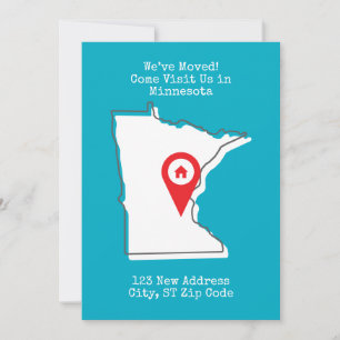 Anúncio Nós nos mudamos! Venha nos visitar em Minnesota