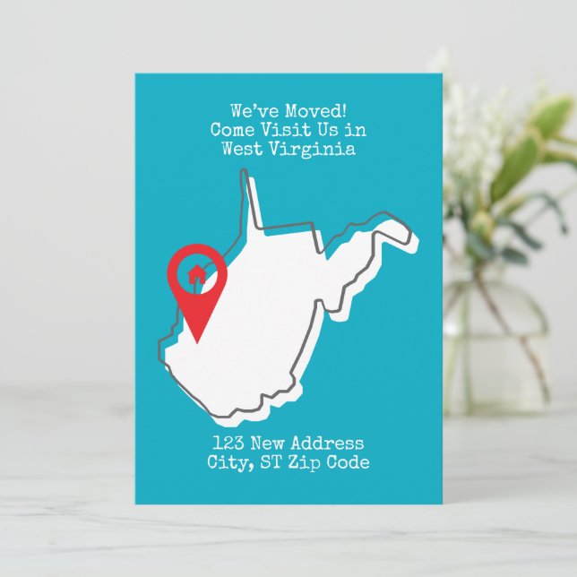 Anúncio Nós nos mudamos! Venha nos visitar na Virgínia Oci (Em pé/Frente)