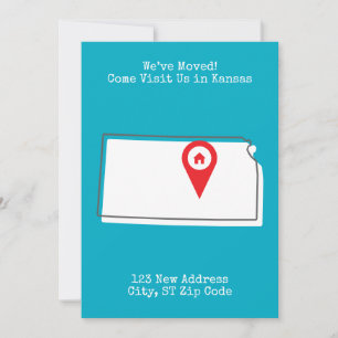 Anúncio Nós nos mudamos! Venha nos visitar no Kansas