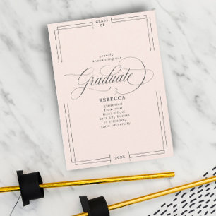 Anúncio Nossa Formatação Rosa Suave do Script Clássico do 