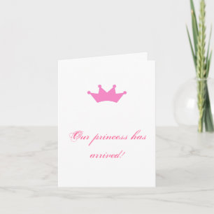 Anúncio Nossa princesa chegou!