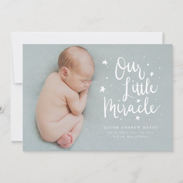 Anúncio Nosso Pequeno Nascimento Milagroso (Frente)