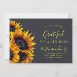 Anúncio Nova casa Ação de Graças mudança de endereço