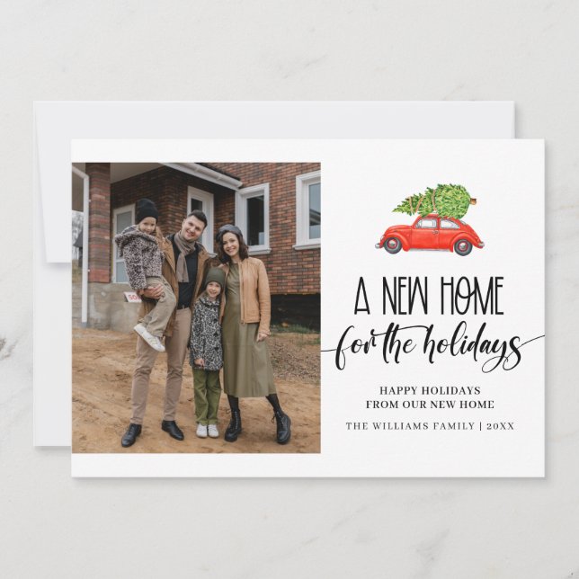 Anúncio Nova casa para a movimentação de fotos de feriados (Frente)