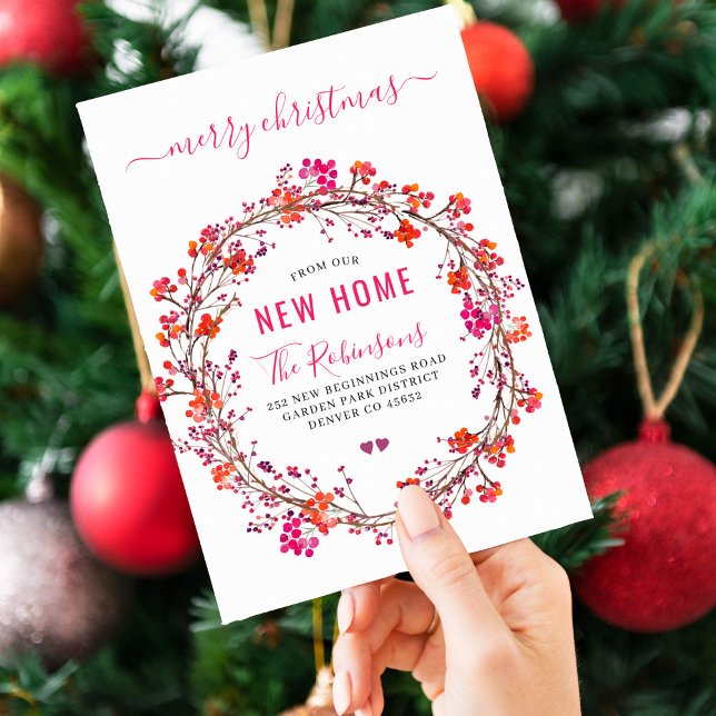 Anúncio Nova casa para a mudança do Natal (Criador carregado)