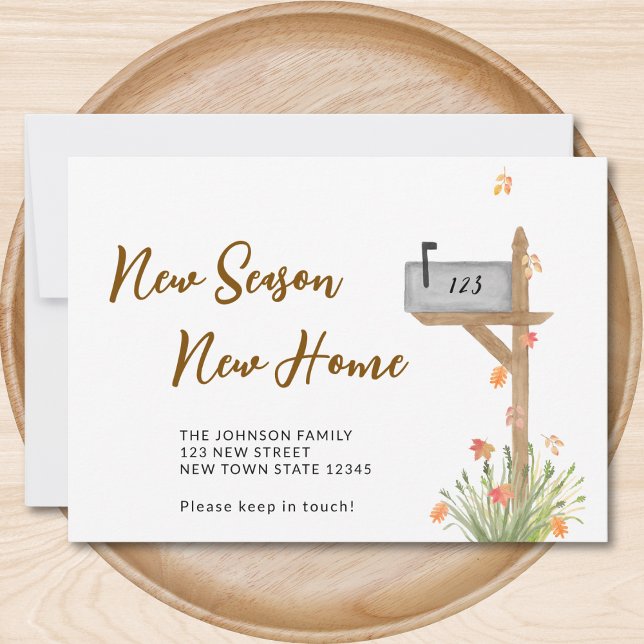 Anúncio Nova Estação de Movimento de outono Novo outono Do (Criador carregado)