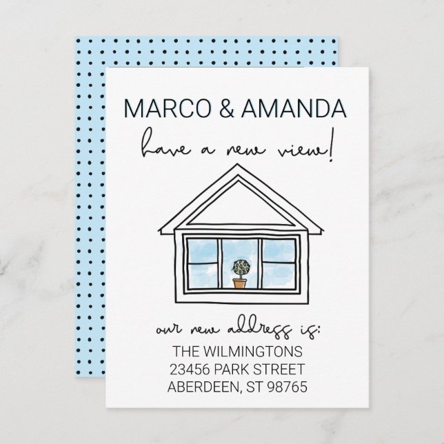 Anúncio Nova janela de exibição que movemos (Frente/Verso)