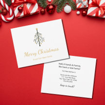 Nova Movimentação Dourada da Árvore de Natal Domés