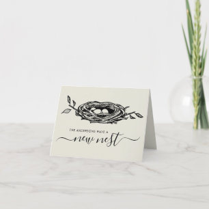 Anúncio Nova Página inicial do Nest Mudança de Endereço Mo