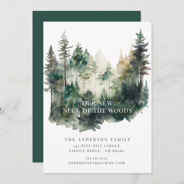 Anúncio Nova Região Nova Endereço (Frente/Verso)