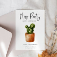 Novas Raízes Novo Endereço Cactus Movendo
