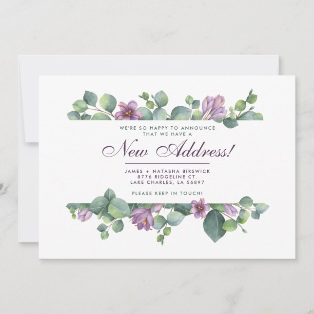 Anúncio Novo Botânico doméstico Movimentamos o Eucalyptus (Frente)