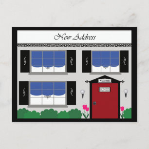 Anúncio Novo Cartão Postal de Endereço