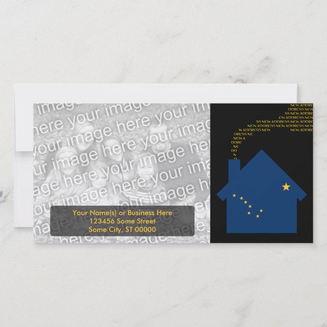 Anúncio novo endereço alaska (Frente)