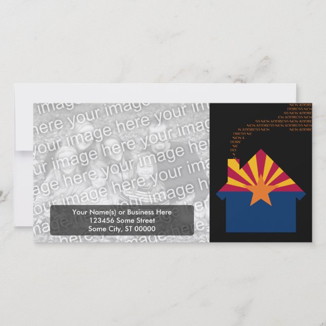 Anúncio novo endereço de arizona (Frente)