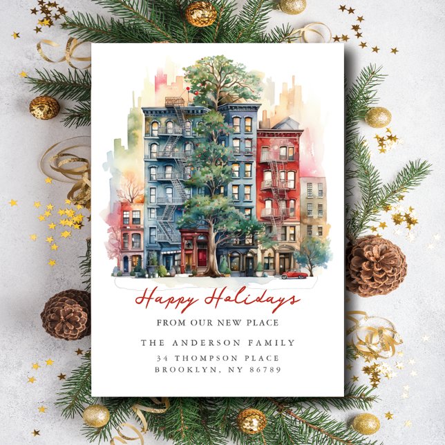 Anúncio Novo Endereço de Natal do Departamento da Cidade (Criador carregado)