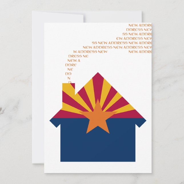 Anúncio novo endereço do arizona (Frente)