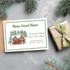 Anúncio Novo Endereço do Frosty Homestead Movendo-se