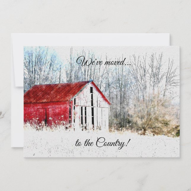 Anúncio Novo Endereço do Red Barn (Frente)