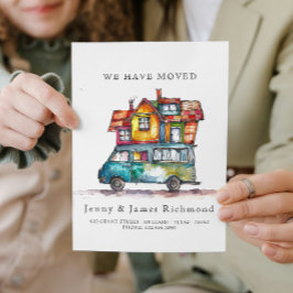 Anúncio Novo Endereço I Movimentação de Casa de Carro em A