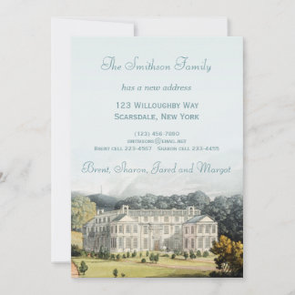 Anúncio Novo endereço movendo novo lançamento doméstico