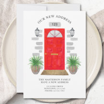 Novo Endereço Porta Vermelha