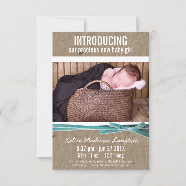 Anúncio Novo lançamento do bebê com fotos grandes (Frente)