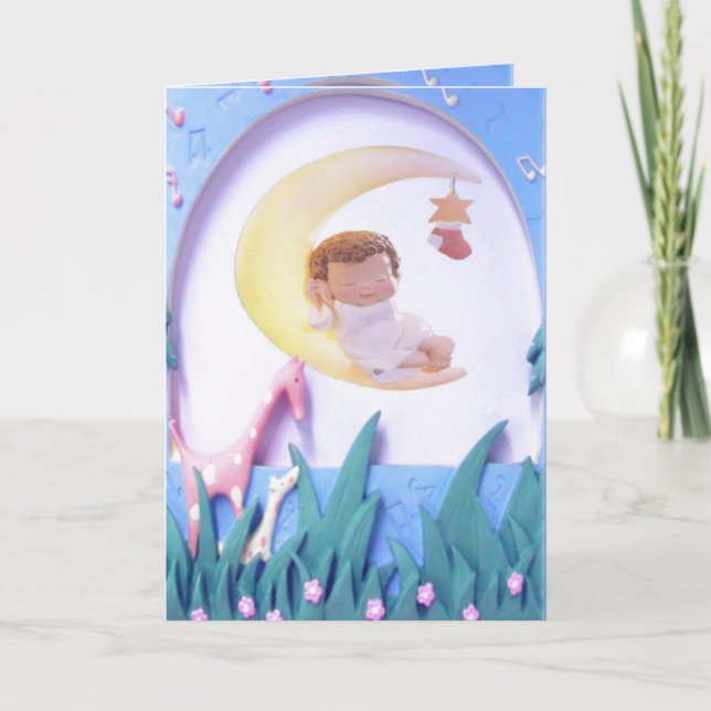 Anúncio Novo lançamento personalizável do bebê (Frente)