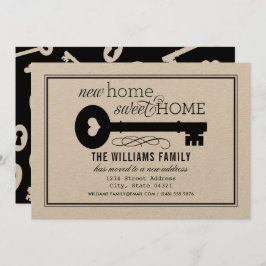 Anúncio Novo Movimento da Chave Vintage Black Kraft Home S